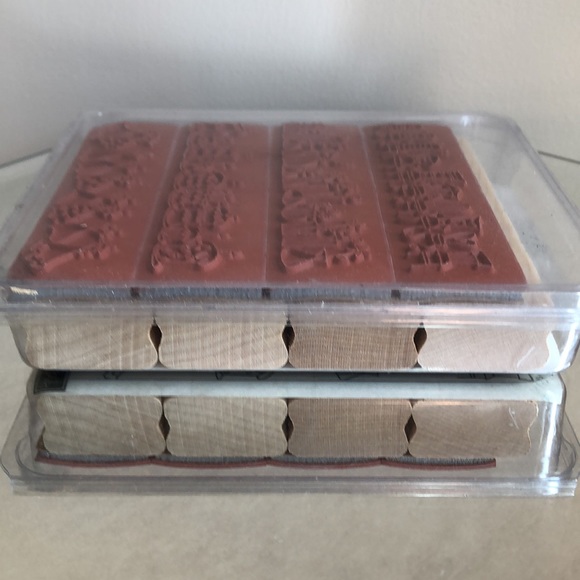 New STAMPIN UP! Simply Sweet 4-piece set - Picture 5 of 8